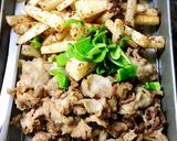 豚肉と長芋の酢豚風作り方3写真