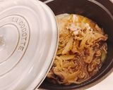 簡単！STAUB鍋で作る絶品牛丼♡♡作り方5写真