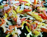 簡単ピラフ☆カレー粉andケチャップ☆作り方4写真