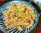 簡単ピラフ☆カレー粉andケチャップ☆作り方5写真