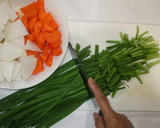 豚もつのスープ♪簡単しょうゆ味作り方7写真