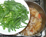 豚もつのスープ♪簡単しょうゆ味作り方13写真