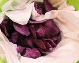 レンジで簡単♥パリパリおさつチップス作り方1写真