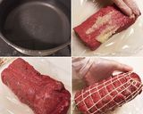 お鍋に放置でお肉柔らか♡ローストビーフ作り方2写真