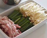 豚こま豆腐とニラのキムチ炒め【作り置き】作り方2写真