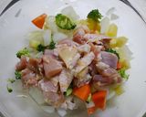 レンジで簡単！お弁当☆汁なしシチュー作り方2写真
