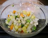 レンジで簡単！お弁当☆汁なしシチュー作り方3写真