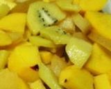 さつまいもとりんごの煮物作り方8写真