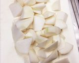 柔らかい肉団子と大根の煮物作り方2写真