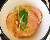 バーミキュラライスポットで簡単胸肉蒸し鶏作り方10写真