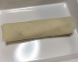 納豆おつまみ春巻き!作り方3写真