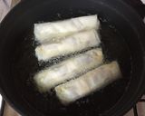 納豆おつまみ春巻き!作り方5写真