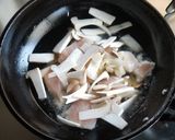 ほうれん草と鶏モモ肉のチーズ炒め作り方4写真