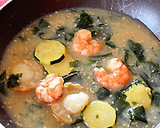 焙煎ごまスープでおこげのあんかけ♪作り方5写真