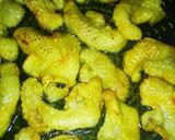 おつまみ＊油不使用＊パリパリ♪鶏皮唐揚げ作り方5写真