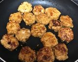 高野豆腐で鳥つくね作り方5写真