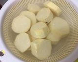 離乳食初期✿さつまいもペースト✿作り方1写真