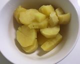 離乳食初期✿さつまいもペースト✿作り方2写真
