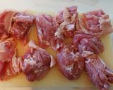 エリンギと鶏もも肉の照り煮作り方2写真