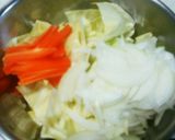 栄養たっぷりチャンポン　袋麺で簡単♪作り方3写真