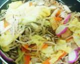 栄養たっぷりチャンポン　袋麺で簡単♪作り方6写真