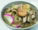 栄養たっぷりチャンポン　袋麺で簡単♪作り方10写真