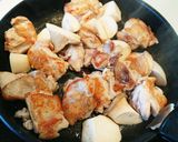エリンギと鶏もも肉の照り煮作り方5写真