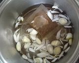 あたただしで朝採れキノコの味噌汁作り方2写真