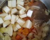 あたただしで朝採れキノコの味噌汁作り方3写真