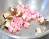 鶏肉の亀甲バーグ作り方1写真