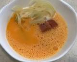 レンジで簡単、とろり濃厚カルボナーラ丼！作り方5写真