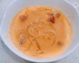 レンジで簡単、とろり濃厚カルボナーラ丼！作り方6写真