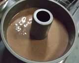 しっとりふわふわ ココアシフォンケーキ作り方9写真