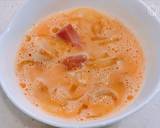 レンジで簡単、とろり濃厚カルボナーラ丼！作り方7写真