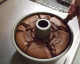 しっとりふわふわ ココアシフォンケーキ作り方12写真