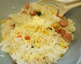 時間がない‼冷やご飯でケチャップライス！作り方1写真