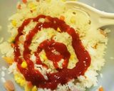 時間がない‼冷やご飯でケチャップライス！作り方2写真