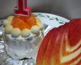 離乳食後期一歳誕生日に✡️誕生日ケーキ作り方11写真