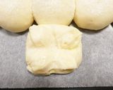Xmas☆白いクリスマスツリーちぎりパン作り方18写真