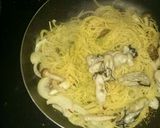 蒸し牡蠣と鷹の爪～ペペロンチーノ作り方8写真