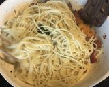 南瓜とブロッコリーのペペロンチーノ作り方9写真