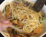 南瓜とブロッコリーのペペロンチーノ作り方10写真