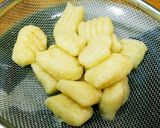 白い薩摩芋ニョッキのトマトクリーム煮作り方3写真