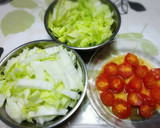 ◆とろ～りチーズ♡豚肉と白菜のデミ風炒め作り方1写真