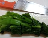 小松菜の親子丼作り方1写真