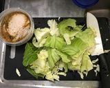 鶏肉とキャベツのスタミナ丼！作り方1写真