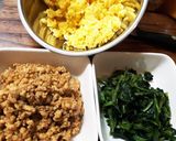 簡単美味しい３色丼作り方5写真