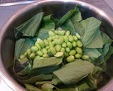 小松菜と高野豆腐の煮びたし作り方3写真