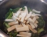 小松菜と高野豆腐の煮びたし作り方4写真