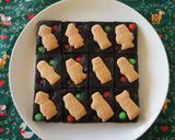 クリスマスおやつに＊ビスケットブラウニー作り方6写真